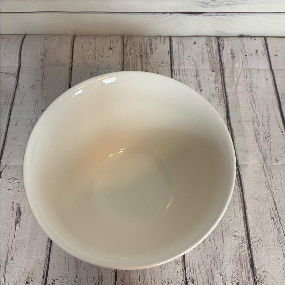 Floral Fruit Design Large Ceramic Bowl - Picture 6 of 7